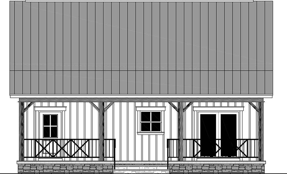 HPG - 1020 - 1: The Willow Bay - House Plan Gallery