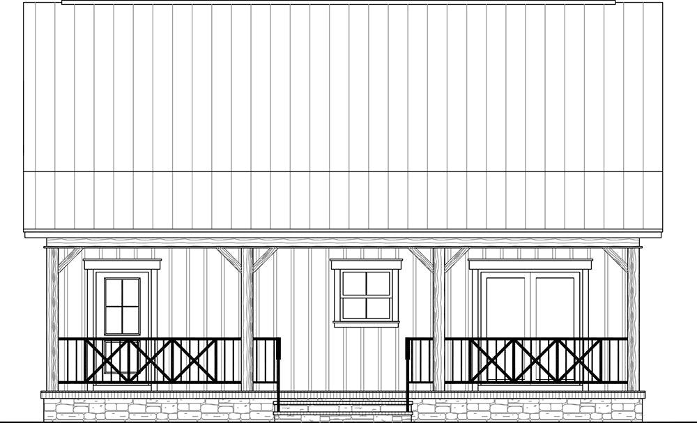 HPG - 1020BN - 1: The Driftwood Trail - House Plan Gallery