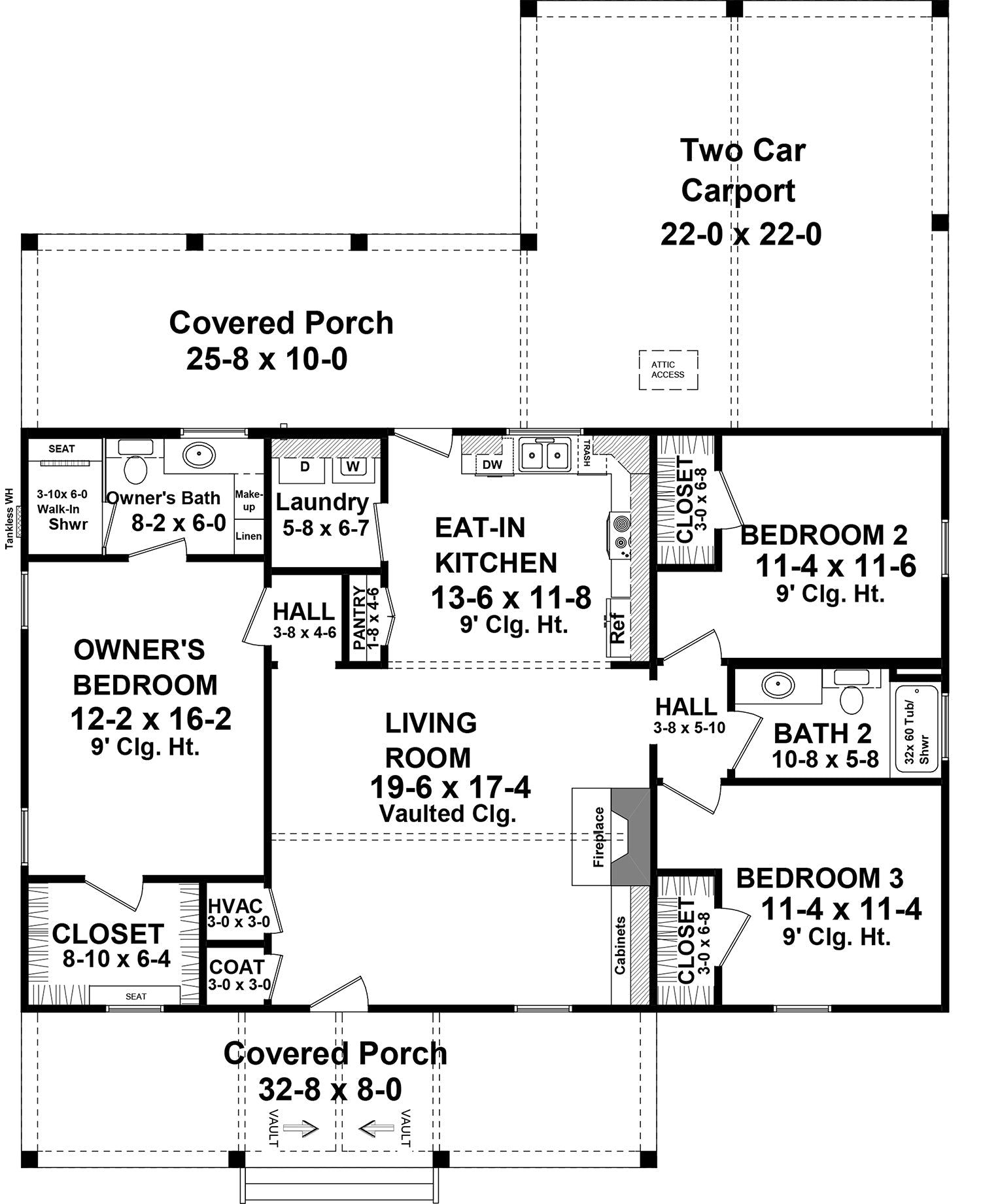 HPG - 1430N - 1: The Blackberry Hollow - House Plan Gallery
