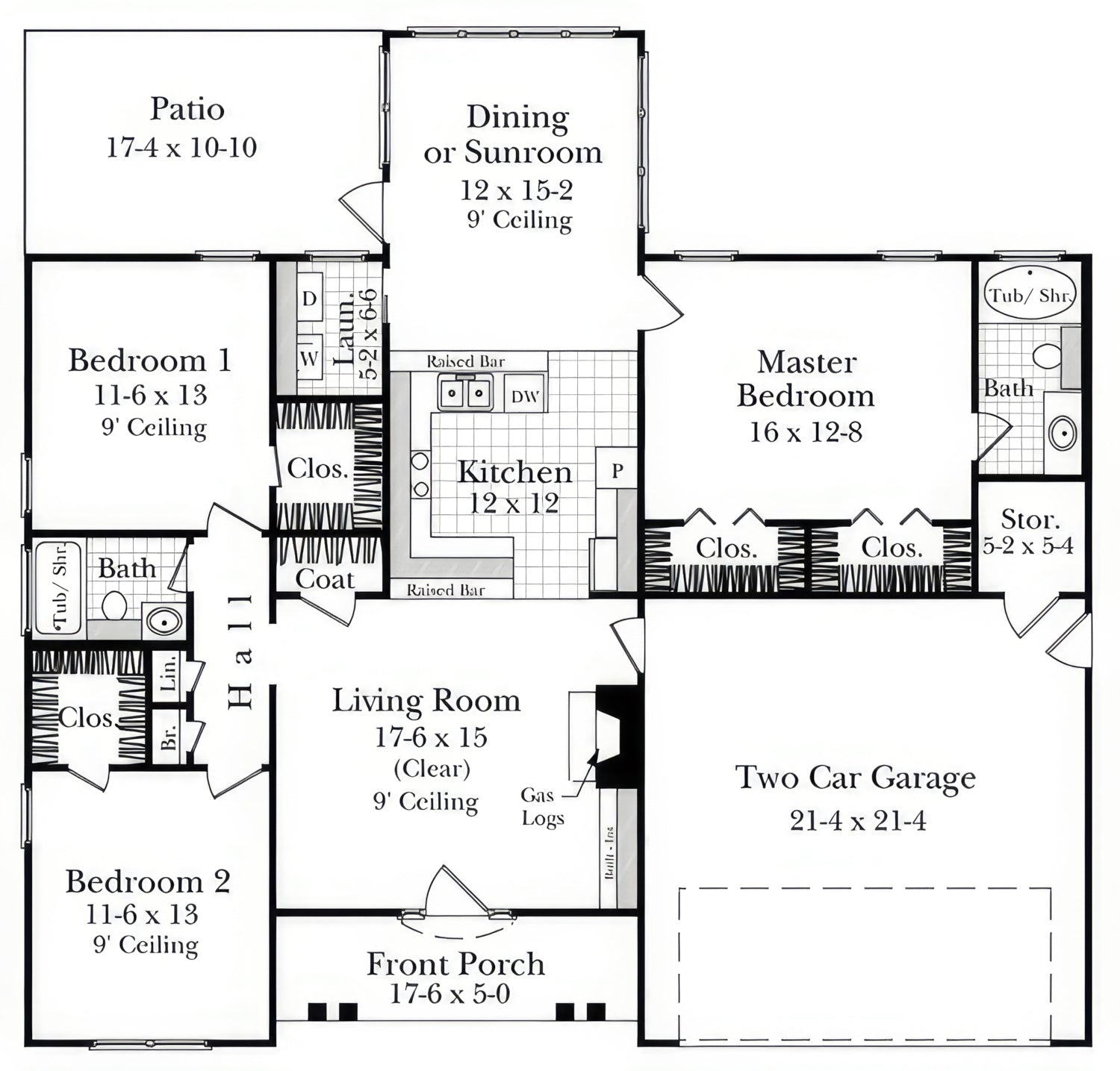 HPG - 1504MN - 1: The Clearwater Bend - House Plan Gallery