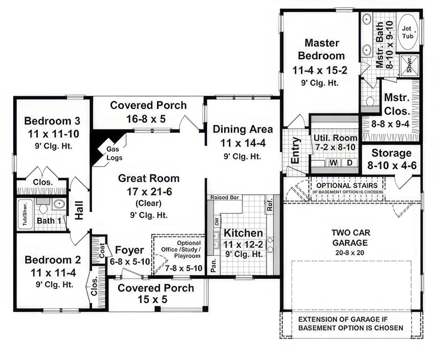 HPG - 1600N - 1: The Alder Run - House Plan Gallery