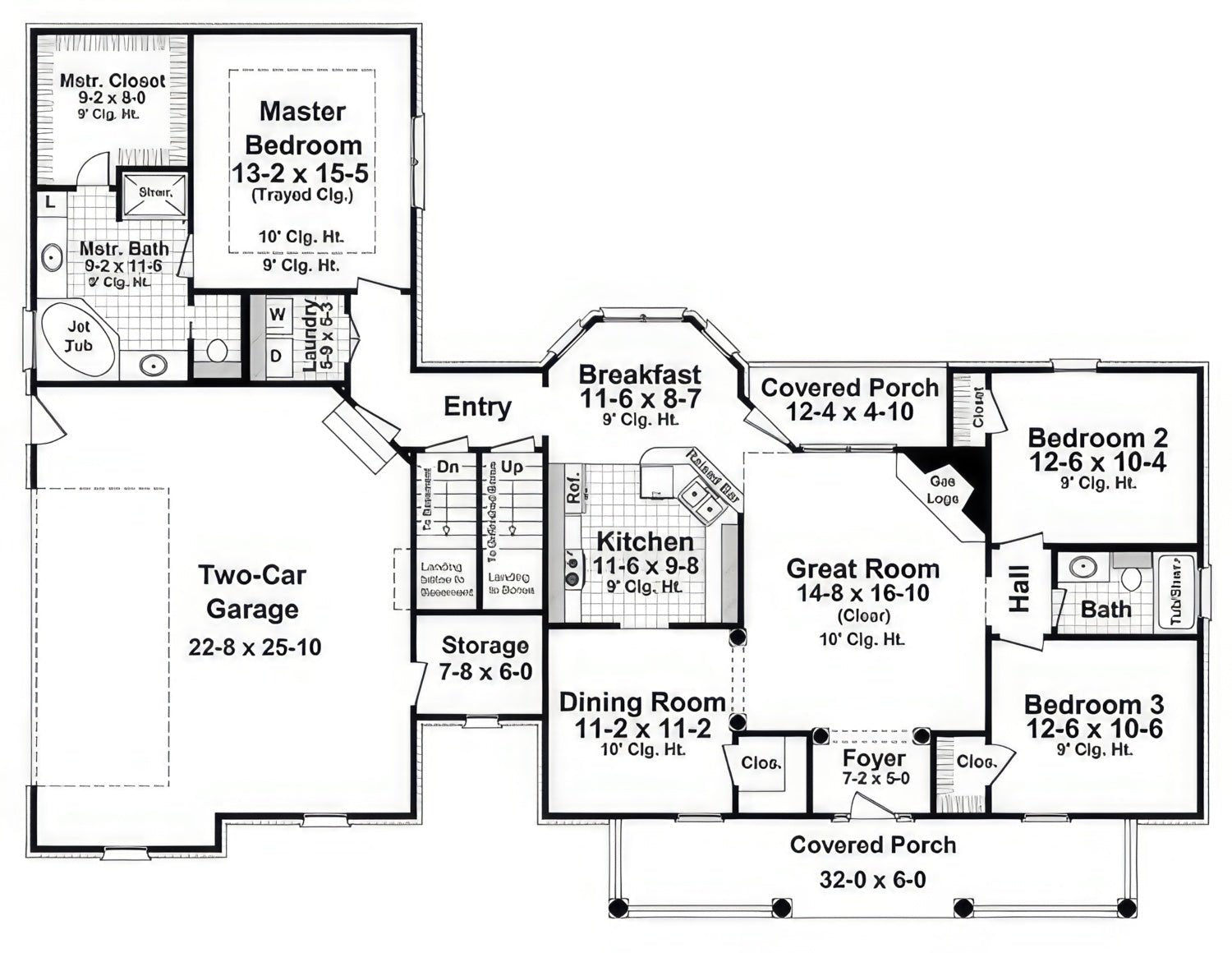 HPG - 1624N - 1: The Buttercup Glen - House Plan Gallery