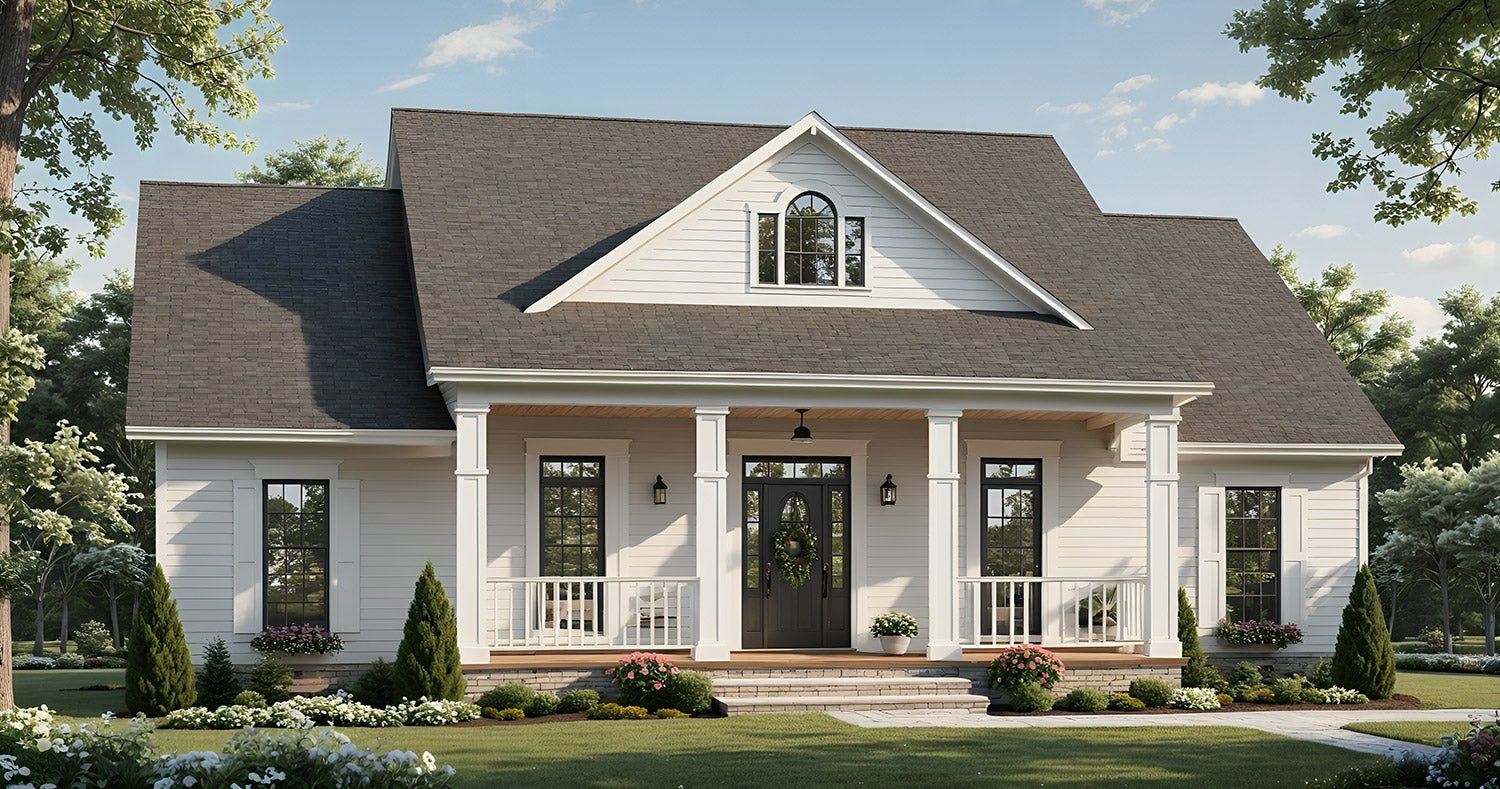 HPG - 1640N - 1: The Pinecone Bluff - House Plan Gallery