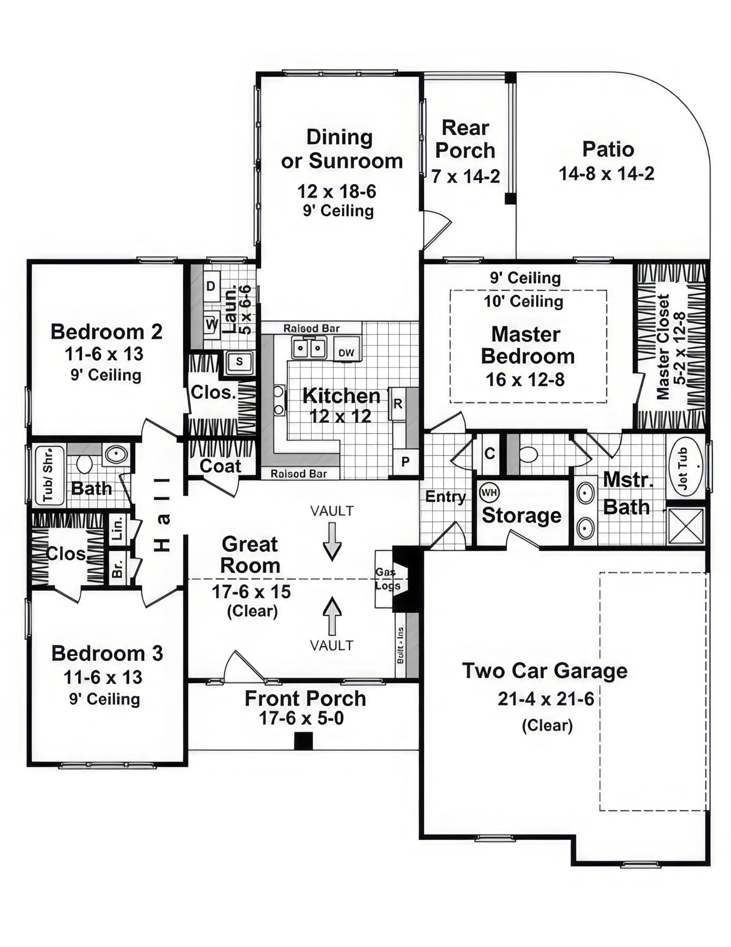 HPG - 1655N - 1: The Willowshade Bend - House Plan Gallery