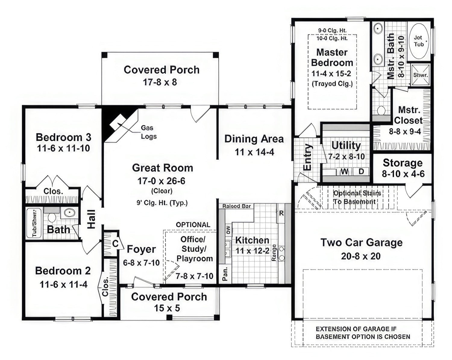 HPG - 1700N - 1: The Elmwood Trace - House Plan Gallery