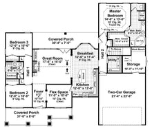 HPG - 1800CN - 1: The Misty Ridge - House Plan Gallery