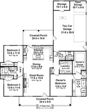 HPG - 1812N - 1: The Riverbend Oaks - House Plan Gallery