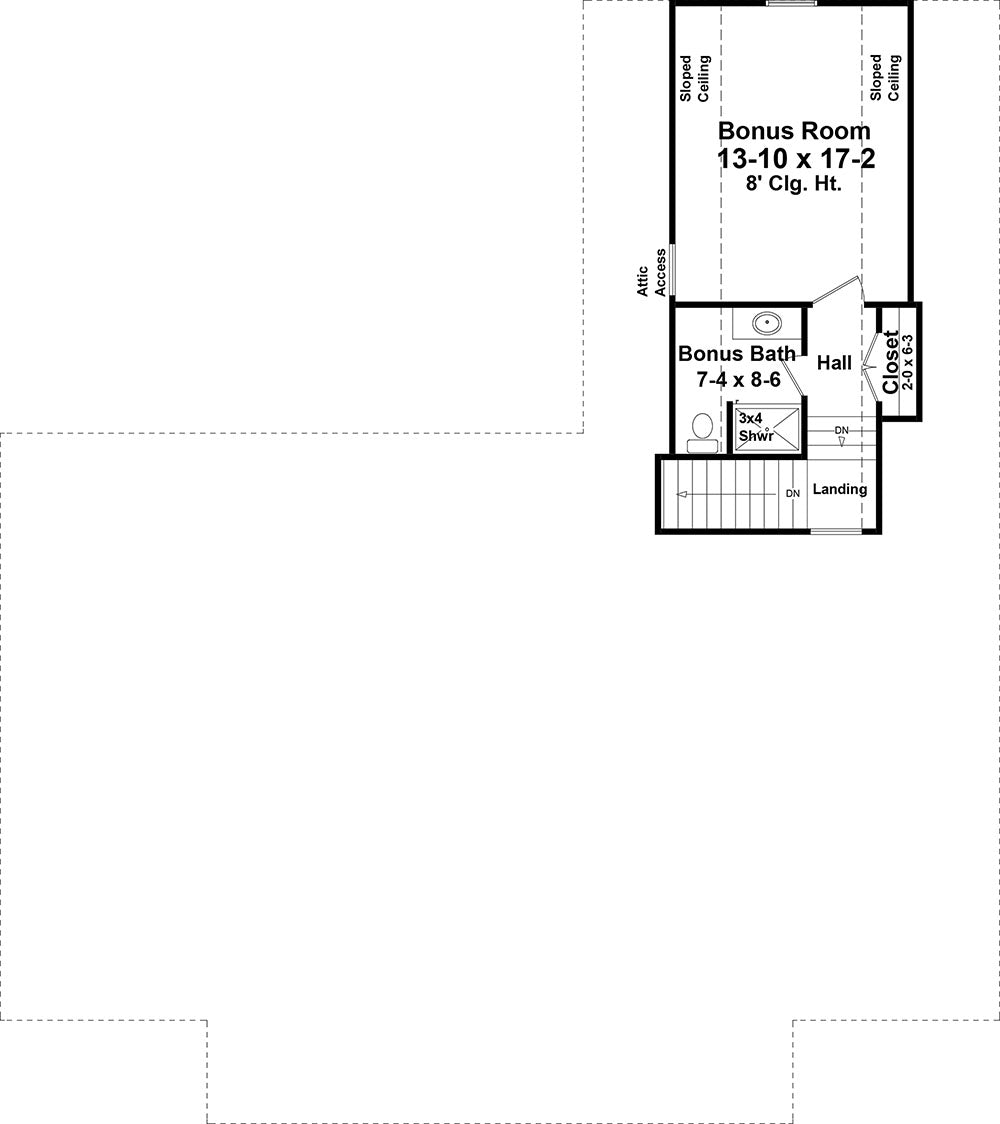 HPG - 1817B - 1: The Manchester - House Plan Gallery