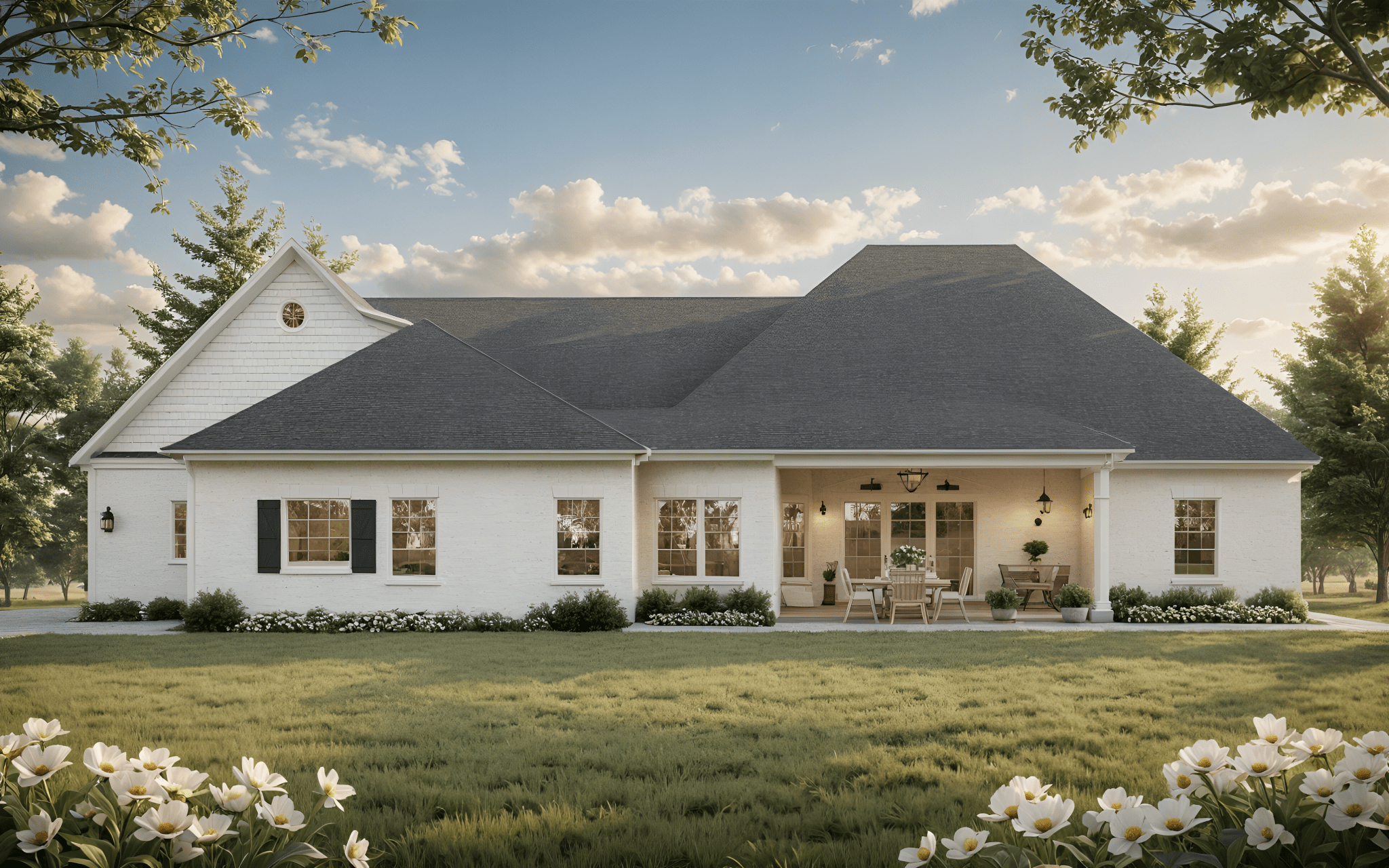 HPG - 1855N - 1: The Golden Thistle - House Plan Gallery
