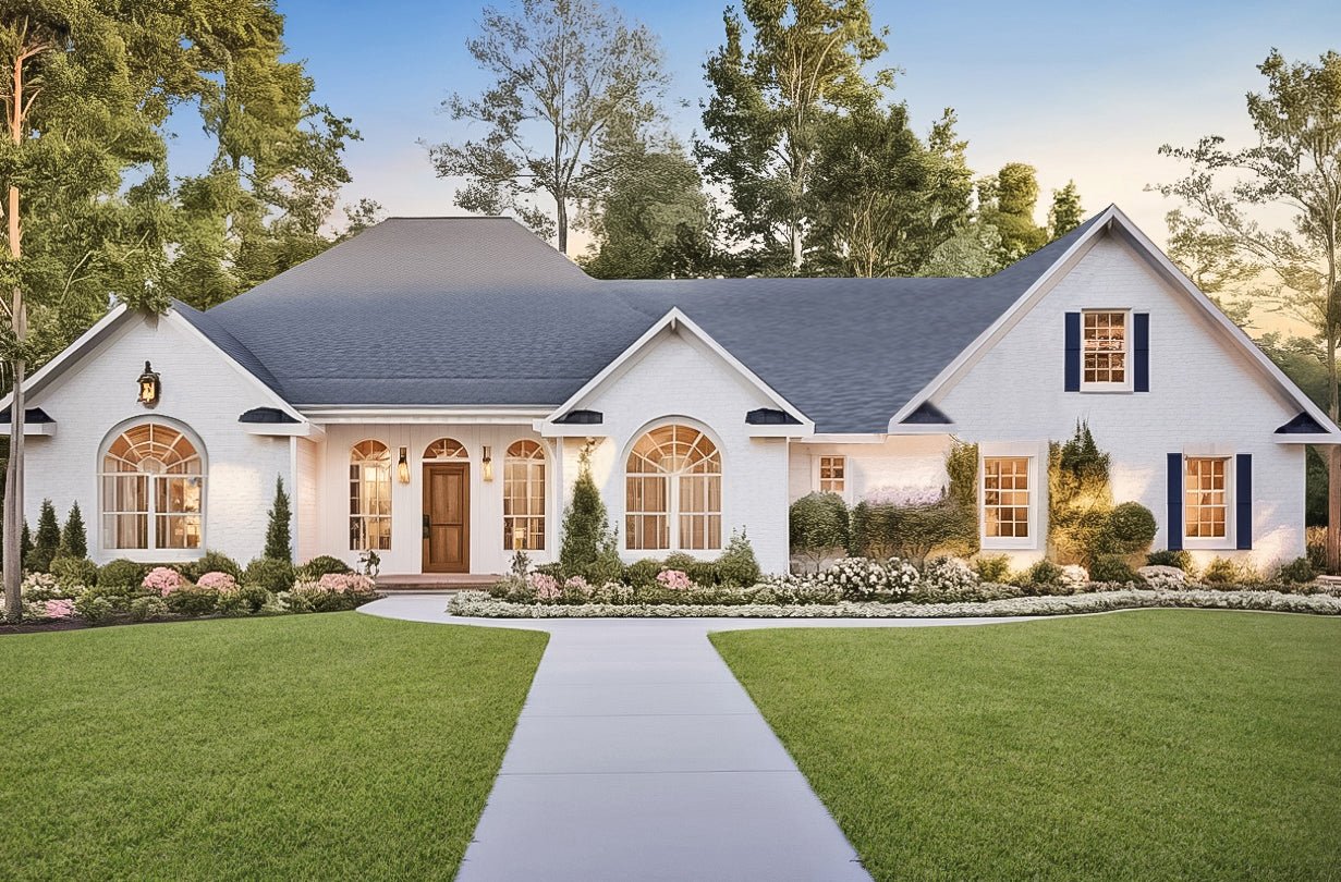 HPG - 1855N - 1: The Golden Thistle - House Plan Gallery