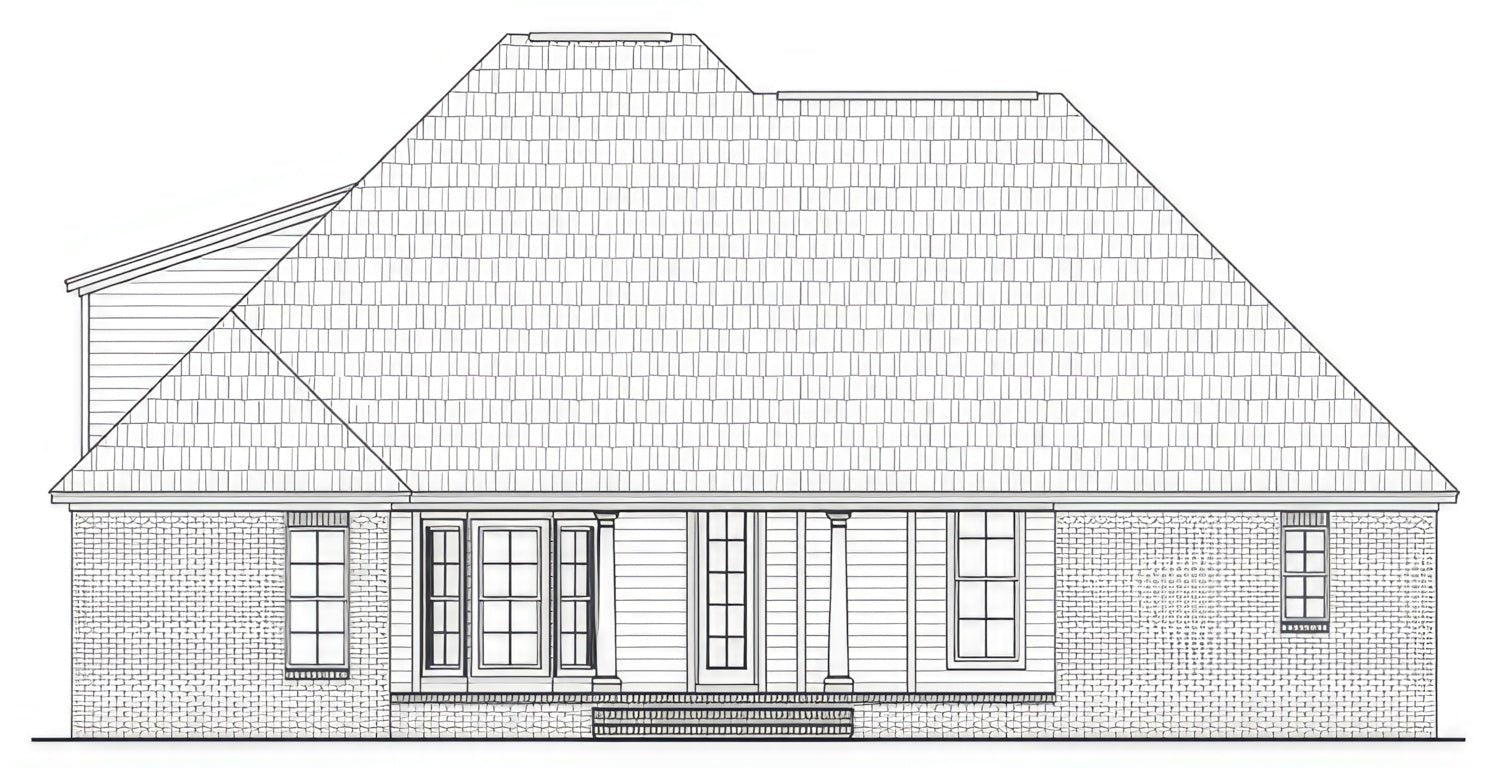 HPG - 1917N - 1: The Magnolia Vale - House Plan Gallery
