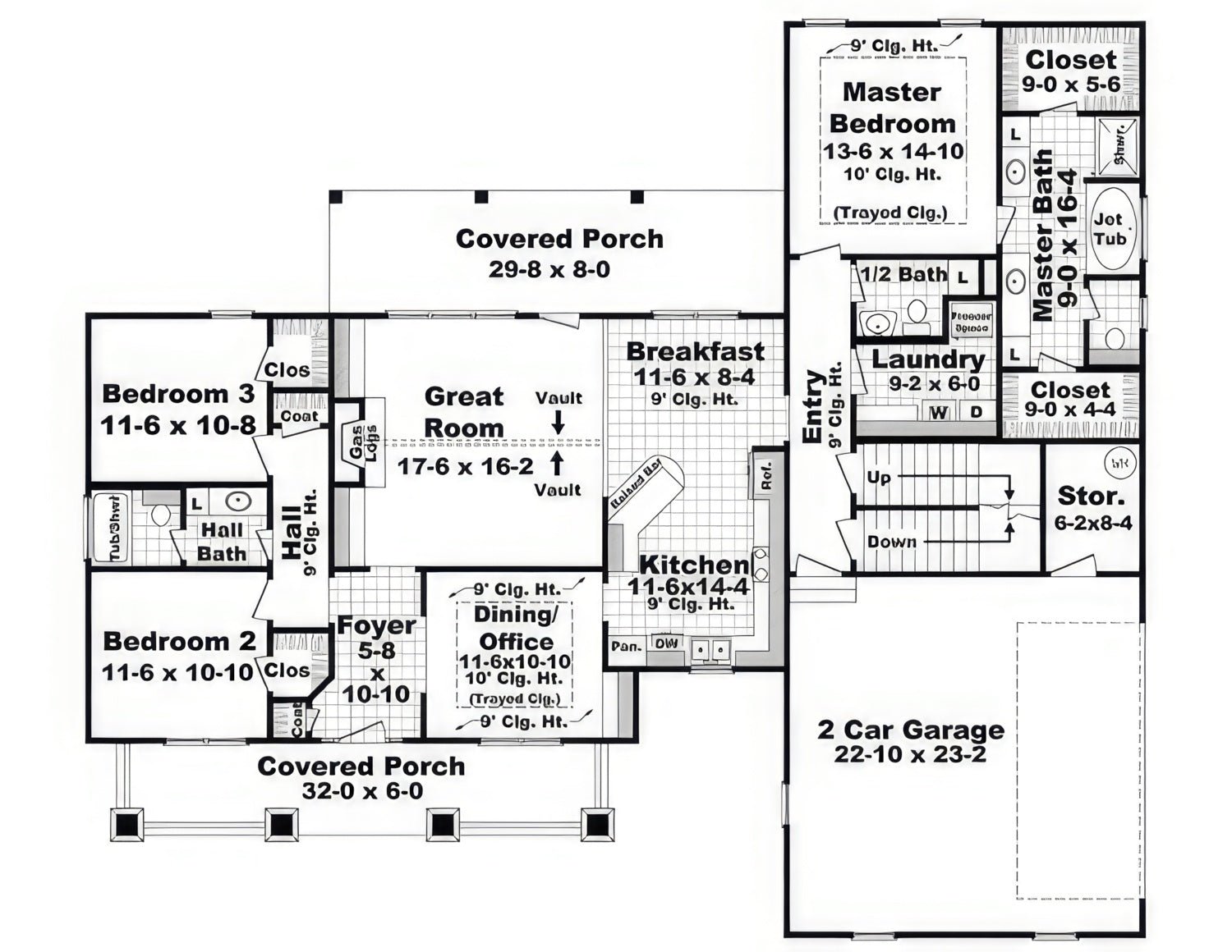 HPG - 19192N - 1: The Linden Ridge - House Plan Gallery