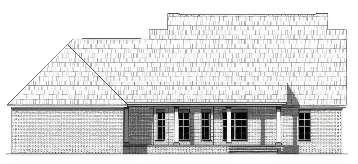 HPG - 1934N - 1: The Sweetgum Ridge - House Plan Gallery