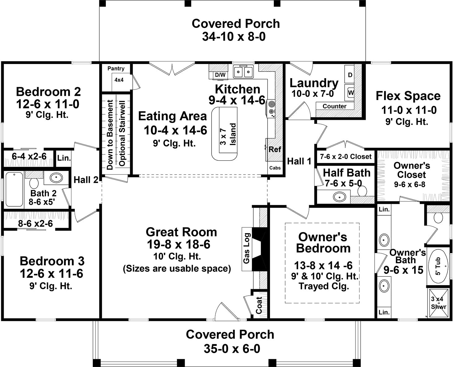HPG - 1951N - 1: The Briarstone Ridge - House Plan Gallery