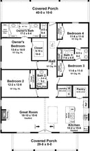 HPG - 2000DN - 1: The Thistlebank - House Plan Gallery
