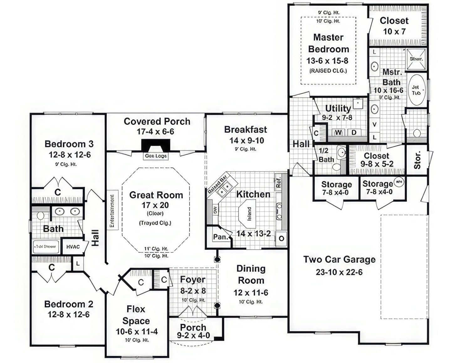 HPG - 2350N - 1: The Honeysuckle Trail - House Plan Gallery