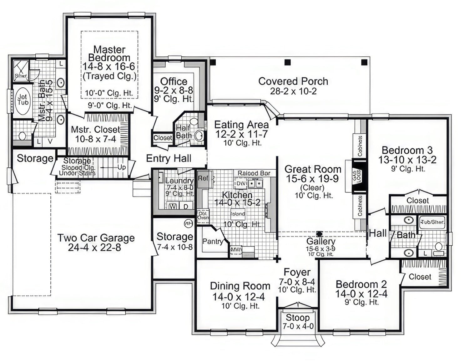 HPG - 2401BN - 1: The Meadowlight - House Plan Gallery