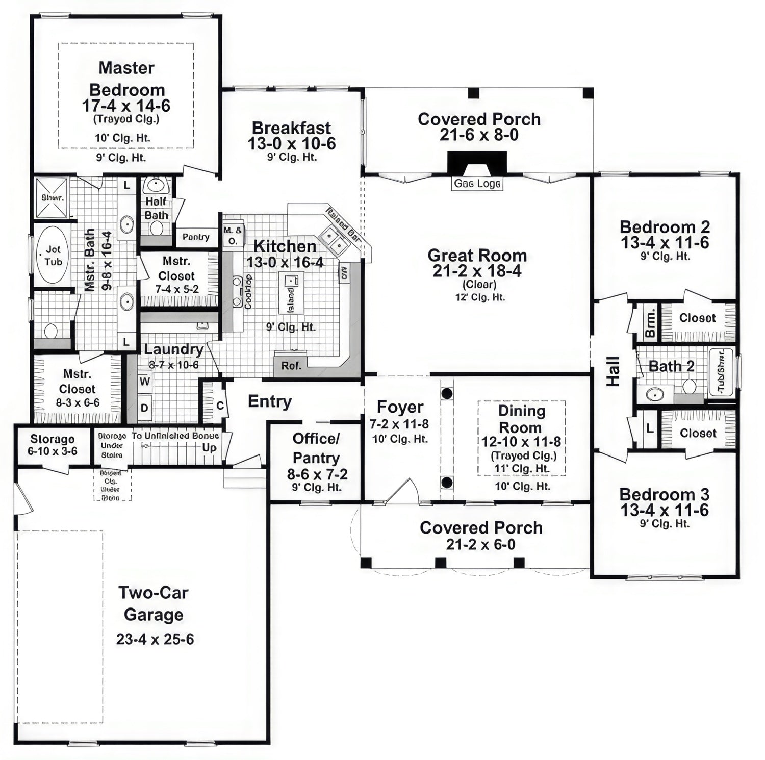 HPG - 2401N - 1: The Bluebell Hollow - House Plan Gallery
