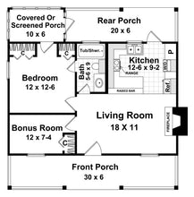 HPG - 600N - 1: The The Fern Hollow - House Plan Gallery