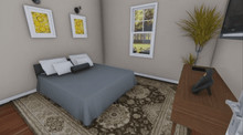 HPG-1509-1 bedroom in homeplans