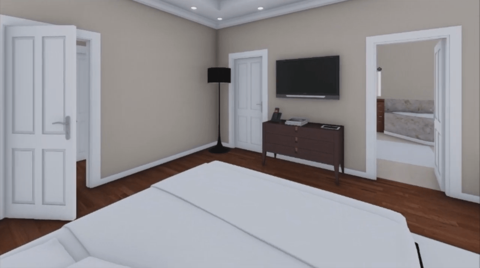 HPG-1509-1 bedroom in homeplans