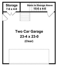 HPG-01003-1: Traditional Garage - House Plan Gallery