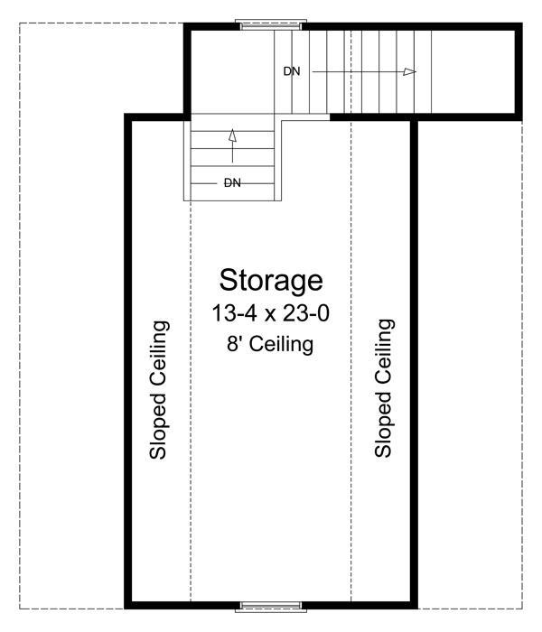 HPG-01003-1: Traditional Garage - House Plan Gallery