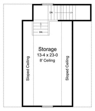 HPG-01003-1: Traditional Garage - House Plan Gallery