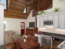 HPG-1017-1: The Perfect Cabin - House Plan Gallery