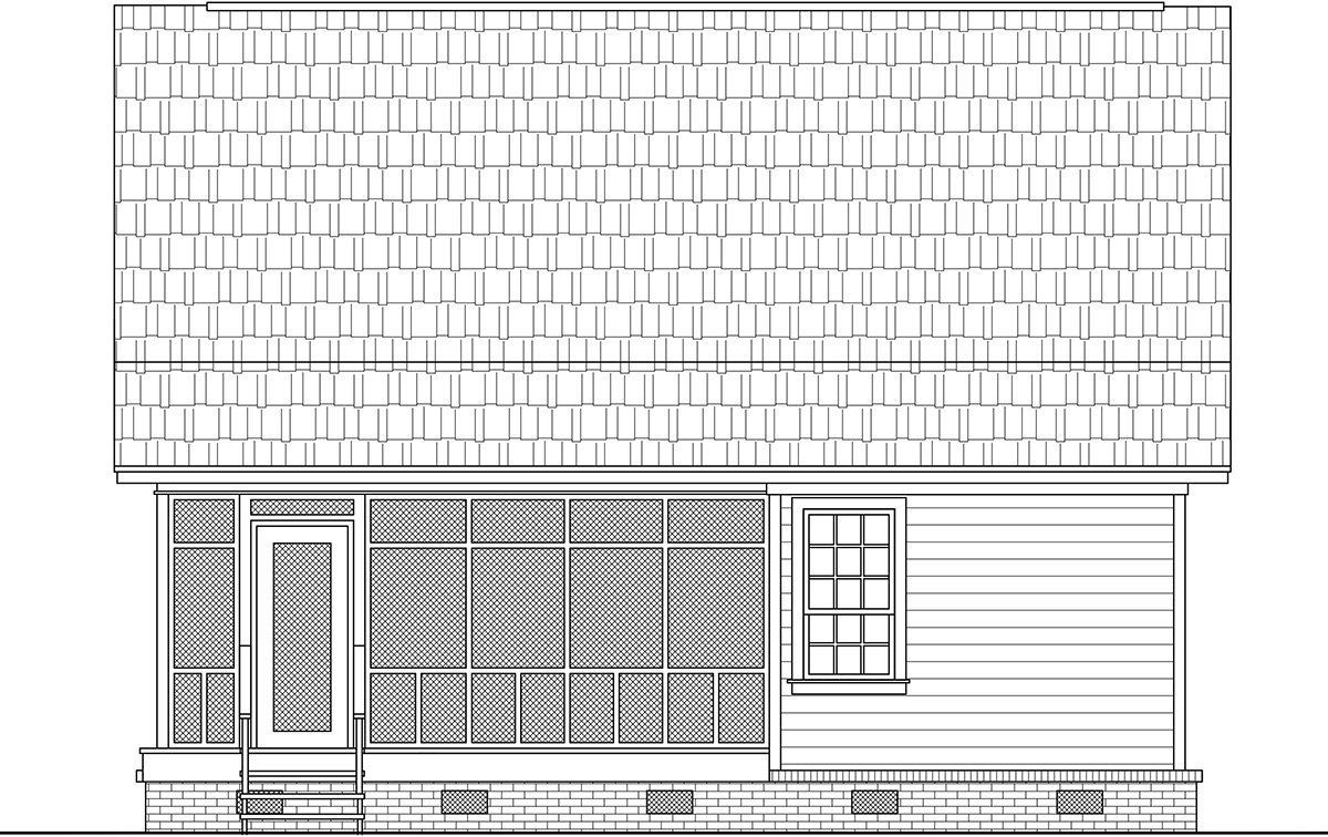 HPG-1017-1: The Perfect Cabin - House Plan Gallery