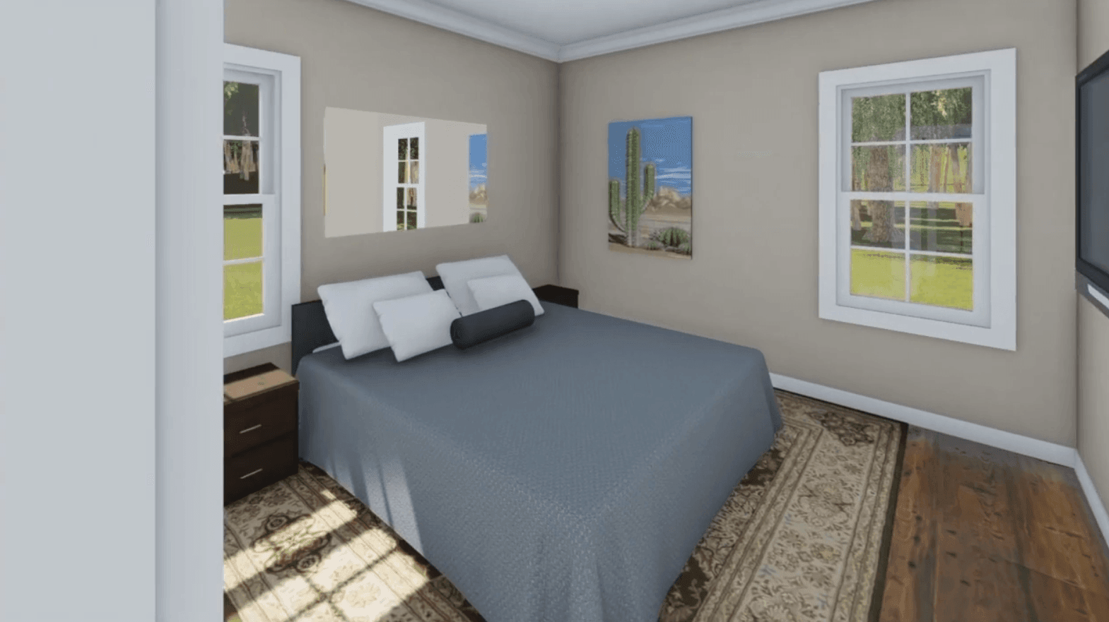 HPG-1017-1: The Perfect Cabin - House Plan Gallery