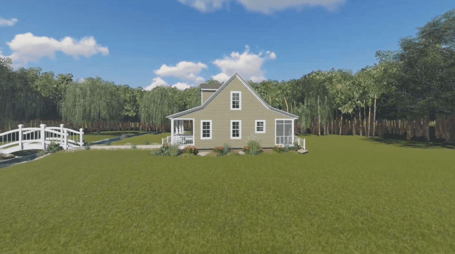 HPG-1017-1: The Perfect Cabin - House Plan Gallery