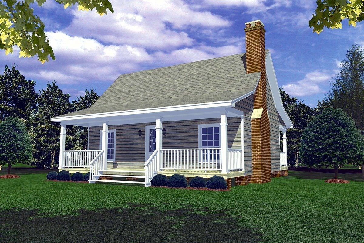 HPG-1154-1: The Long Weekender - House Plan Gallery