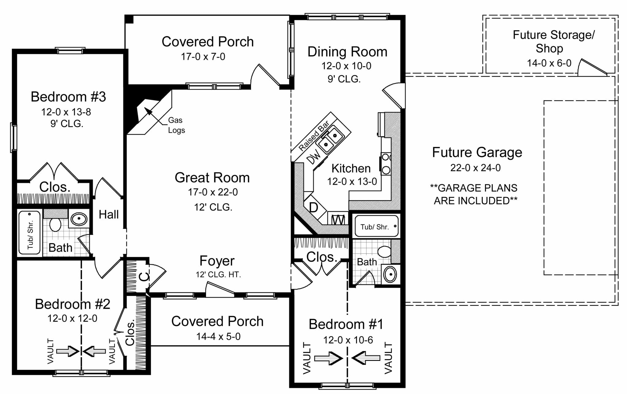 HPG-1251-1: The Westcreek - House Plan Gallery
