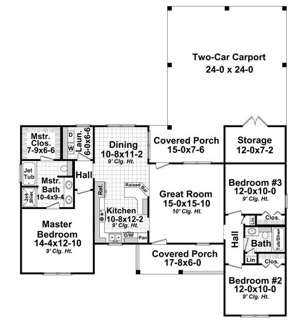 HPG-1354-1: The Thomasville - House Plan Gallery
