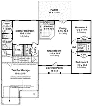 HPG-1401-1: The Gardenia - House Plan Gallery