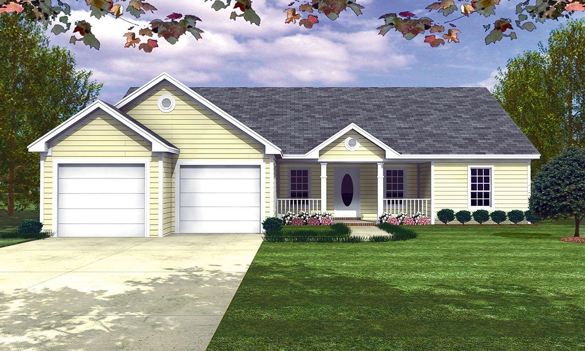 HPG-1427-1: The Gladiolus - House Plan Gallery