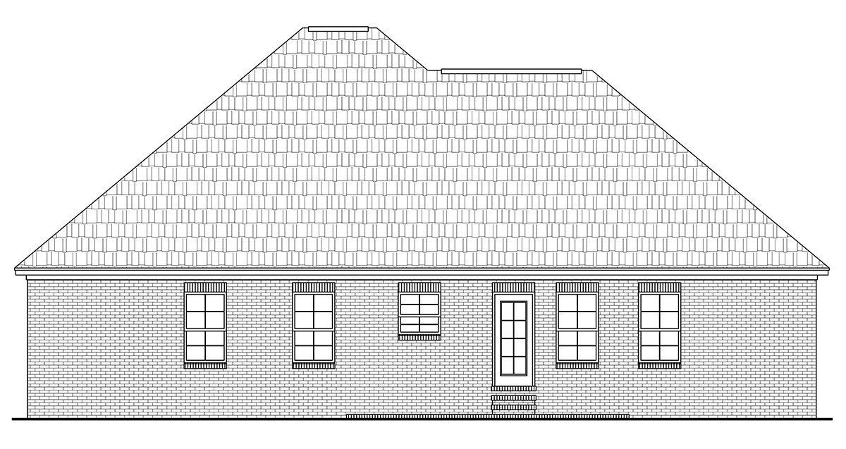HPG-1500B-1: The Hampton - House Plan Gallery