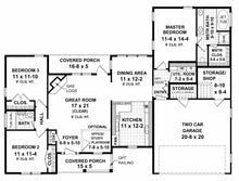 HPG-1502-1: The Oak Hollow - House Plan Gallery