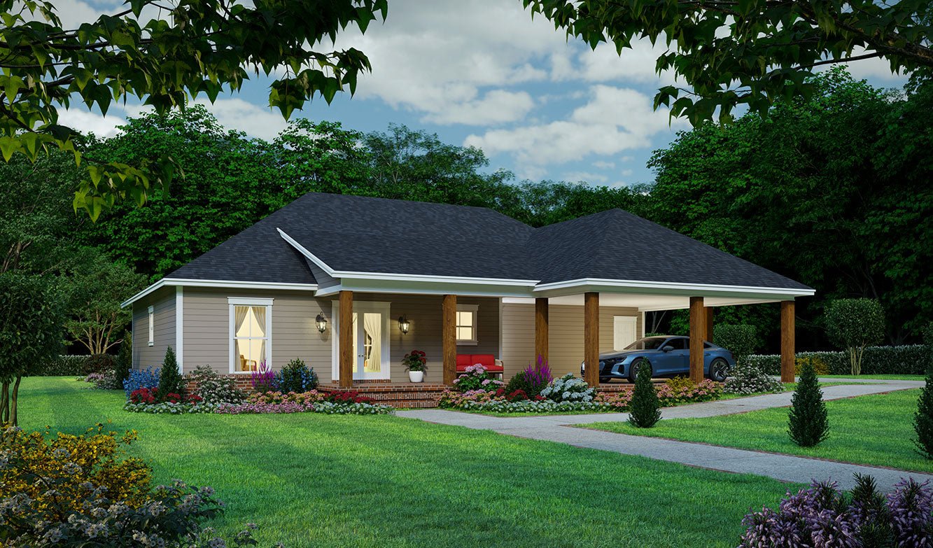 HPG-1531-1: The Pecan Trail - House Plan Gallery