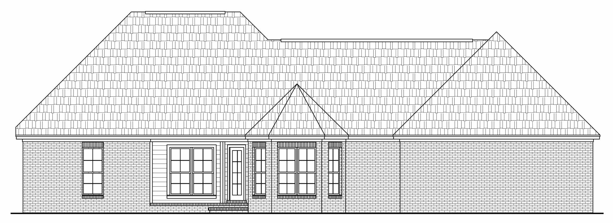 HPG-1600B-1: The Oak Brook - House Plan Gallery