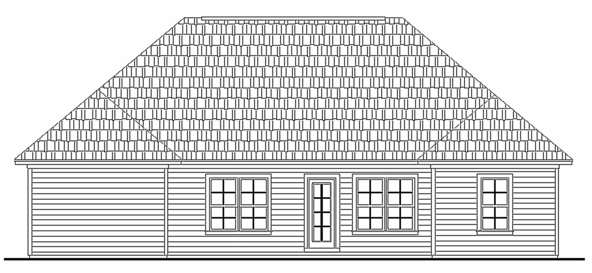 HPG-1604-1: The Canebrake - House Plan Gallery