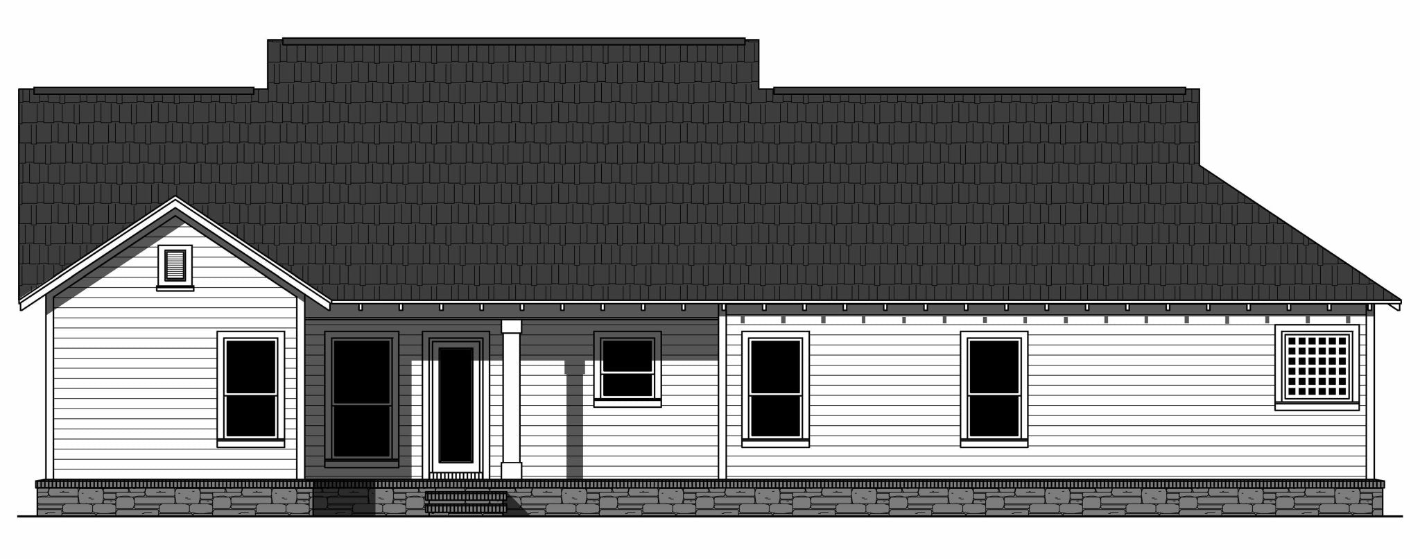HPG-1604C-1: The Hickory Creek - House Plan Gallery