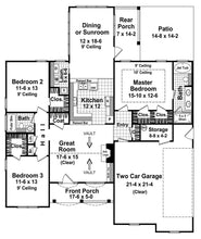 HPG-1610-1: The Aspen Ridge - House Plan Gallery
