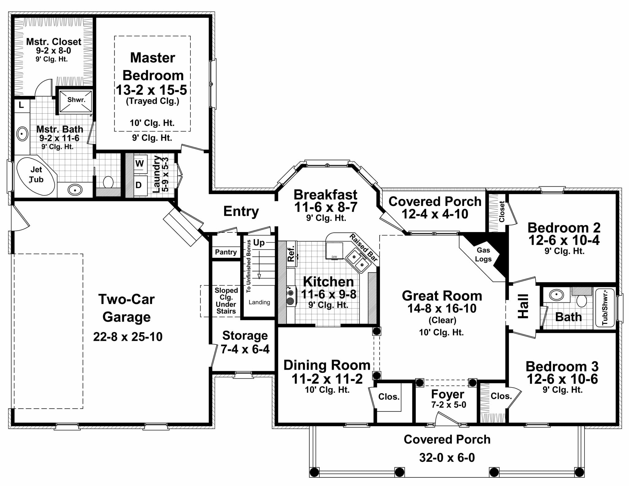 HPG-1635B-1: The Lynnwood Lane - House Plan Gallery
