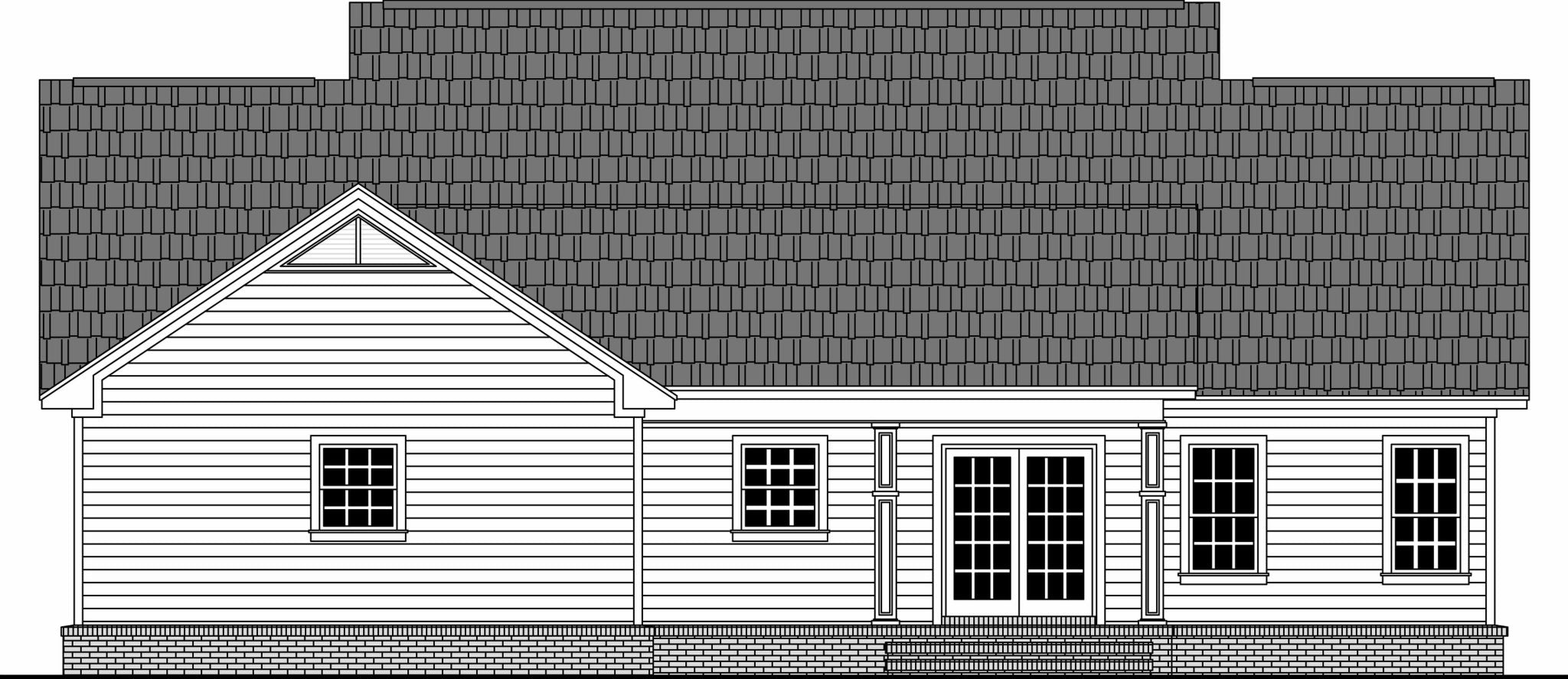 HPG-1636-1: The Iris Court - House Plan Gallery