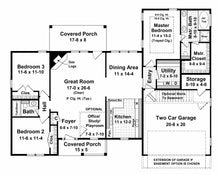 HPG-1700-1: The Rivercrest - House Plan Gallery