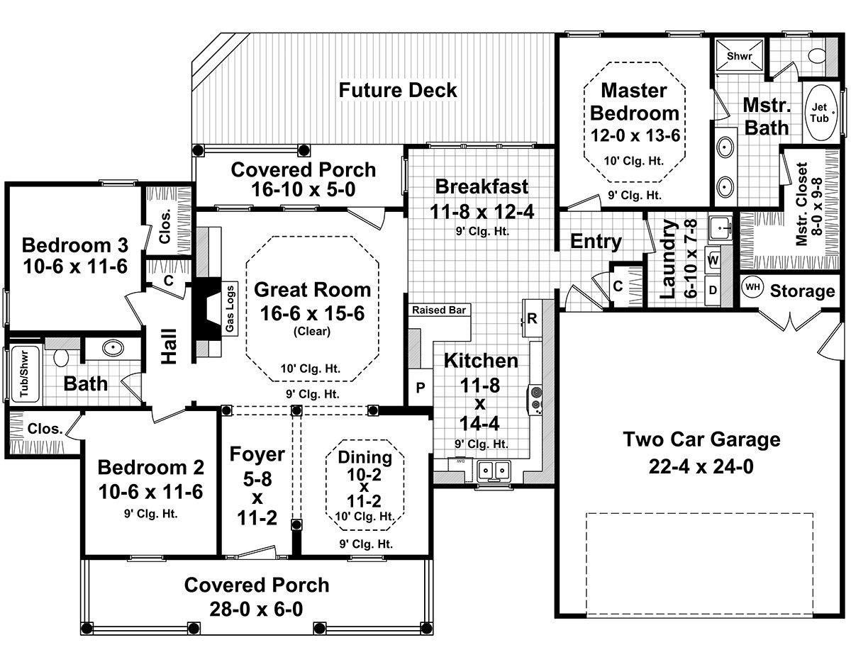 HPG-17002-1: The Carson Avenue - House Plan Gallery