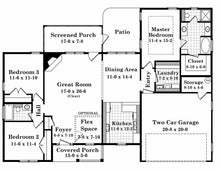 HPG-1700B-1: The Brook - House Plan Gallery