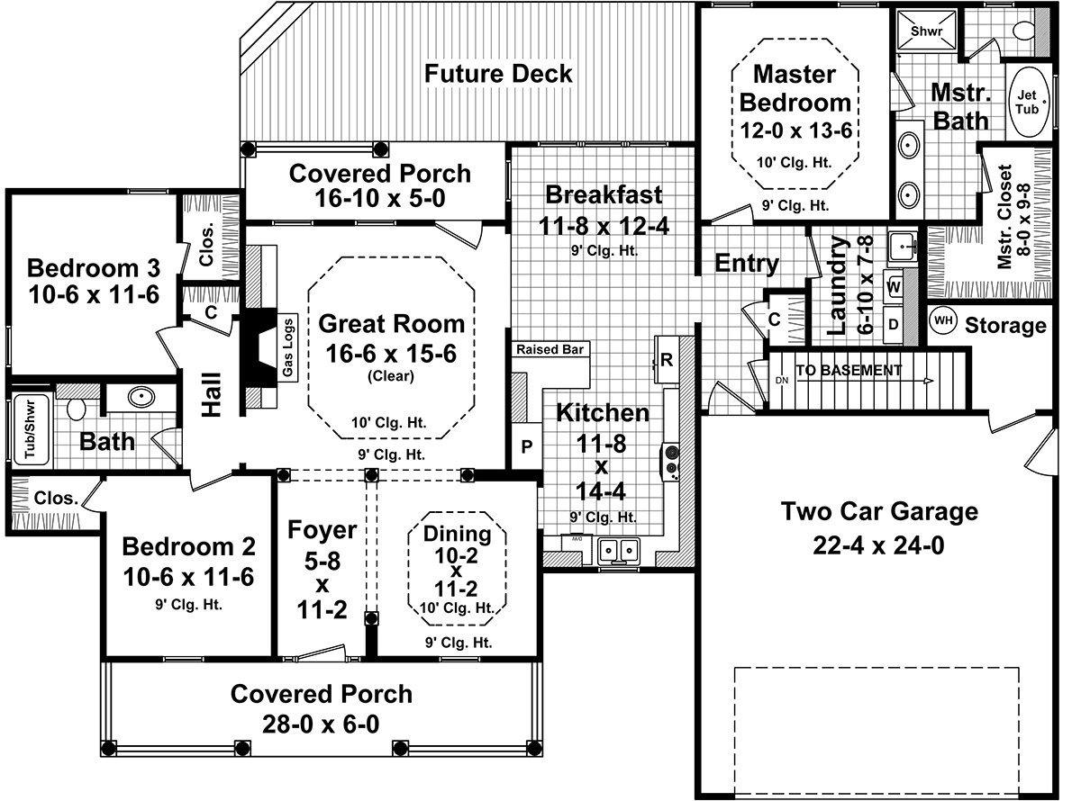 HPG-1717-1: The Carter Avenue - House Plan Gallery